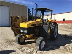 1994 New Holland 6640/FA515C 2WD Tractor w/ Alamo Attached Mowers 