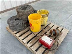 Electric Fencer, Barbed Wire, & Fencing Supplies 