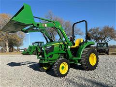 2020 John Deere 3043D MFWD Compact Utility Tractor W/Loader 