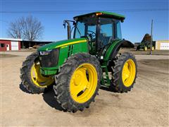 2017 John Deere 5100MH High-Clearance MFWD Tractor 