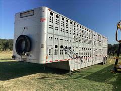 1996 Wilson PSDCL-302CL T/A Livestock Trailer 