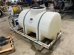 Minnesota Wanner 500 Gal Poly Tank, Pump, & Hose Reel 
