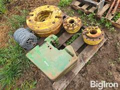 John Deere Tractor Weights & Dual Hubs 