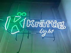 Kraftig Light Neon Sign 