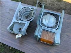 1972 Chevrolet Chevette Headlight Bezels 