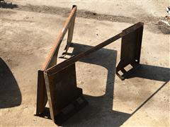 Skid Steer Blank Plate Attachments 