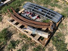 1995 Ford F250 Leaf Springs, Shocks, & Front Grill 