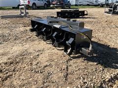 JCT 72” Tiller Skid Steer Attachment 