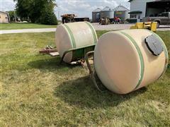 John Deere 220 200-Gallon Plastic Saddle Tanks 