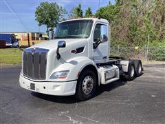 2019 Peterbilt 579 T/A Day Cab Truck Tractor 
