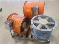 Grain Bin Aeration Fans 