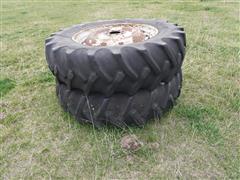 Ford 8600 18.4 Tires & Rims 