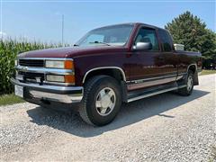 1998 Chevrolet Silverado 1500 4x4 Extended Cab Pickup 