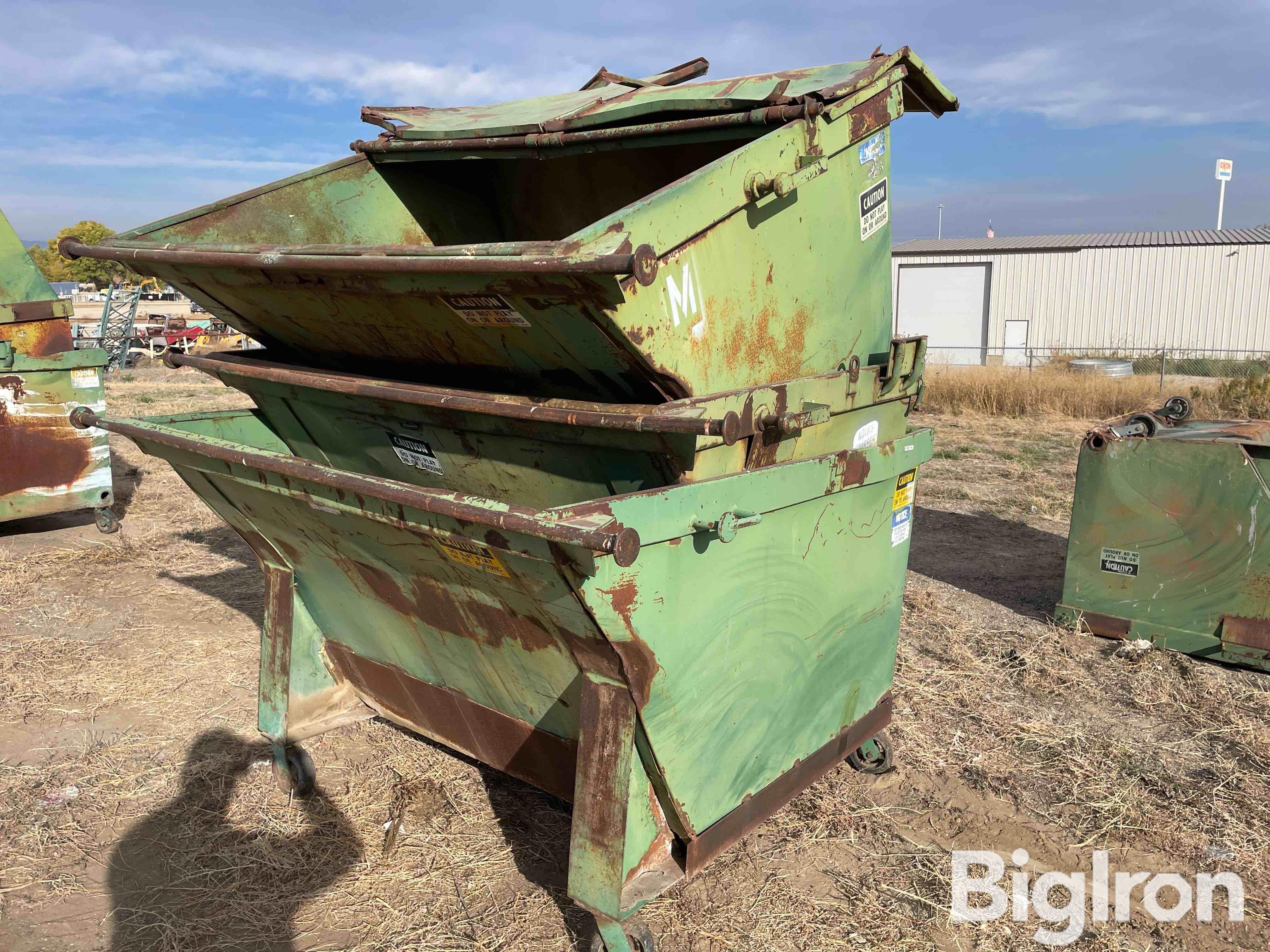 Rear Load Garbage Containers 