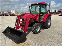 2023 Mahindra 2660 HST CAB Compact Utility Tractor W/Loader 