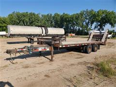1996 DCT 24' T/A Flatbed Trailer 