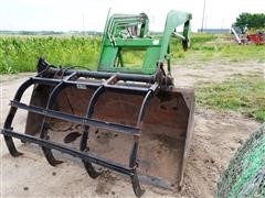 Miller GP30 Greaseless Loader W/8' Bucket & 4-Tine Grapple 