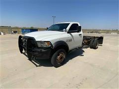 2016 RAM 5500 Tradesman 4x4 Cab & Chassis 