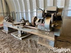 Industrial Lathe & Barnes Drill Press 