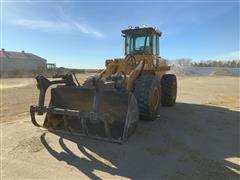 John Deere 544E Wheel Loader W/Grapple Fork 