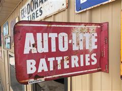 Auto-Lite Battery Sign 