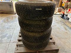 15" Aluminum Wheels And Radial Tires 