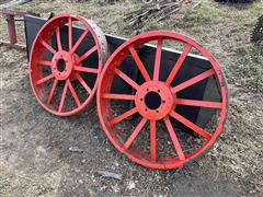 F&H H0119 Steel Tractor Wheels 