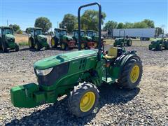 2018 John Deere 5075GL MFWD Orchard Tractor 