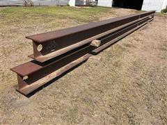 50’ Steel I-Beams 