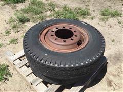 Firestone 8.25-20 Tires & Rims 