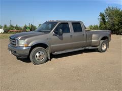 2002 Ford F350 4x4 Crew Cab Dually Pickup W/Transmission Issue 