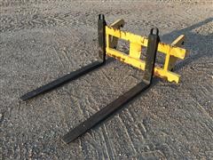 John Deere 244J/304J 42” Pallet Fork Attachment 