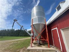 1997 Imperial HP1012BM 25.5 Ton Bulk Feed Bin w/ Auger 