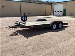 2010 Temco T/A Flatbed Trailer 