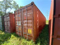 2011 Dong Fang International 40' High Cube Steel Conex Shipping Container 