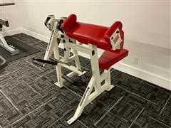 Magnum Fitness Bicep Curl Weight Machine 