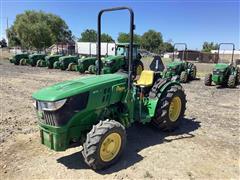 2018 John Deere 5075GL MFWD Orchard Tractor 