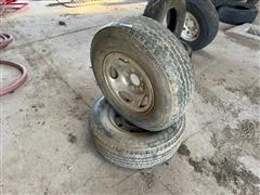 245/75R16 Tires W/Rims 