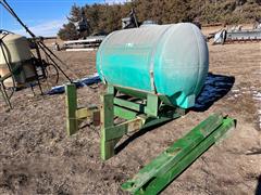 500 Gal Front Mount Saddle Tank 