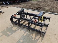 2023 Mid-State Brush Grapple Skid Steer Attachment 