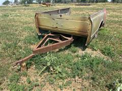 Shop Built 8' S/A Pickup Box Trailer 