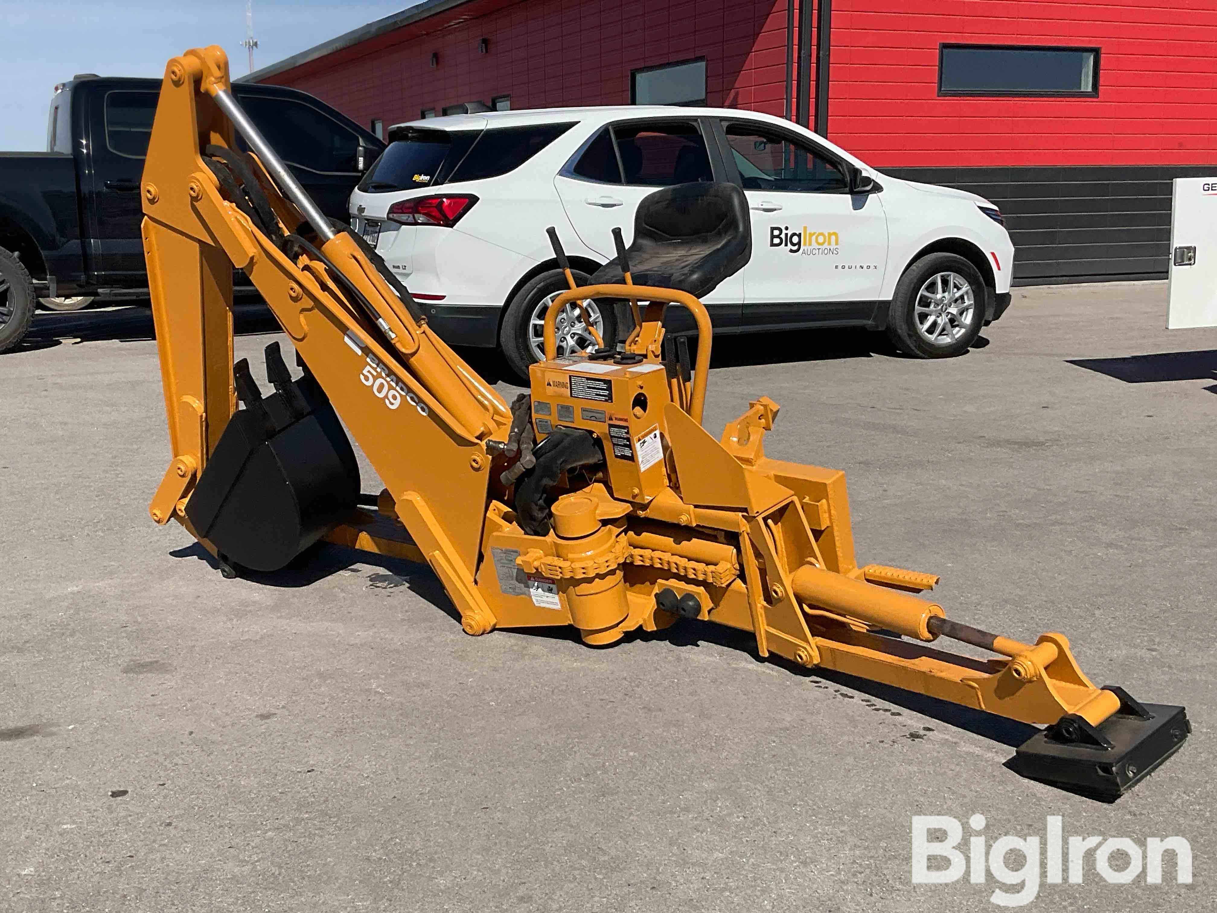 Bradco 509 Skid Steer Backhoe 