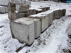 XL Concrete Bunker/Construction Block Partials 