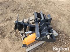 2023 Wolverine ADB-13-1218R Post Hole Auger Skid Steer Attachment 