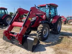 2018 Mahindra 9110P MFWD Tractor W/Loader 