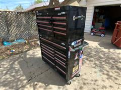 Homak NA07041001 Rolling Tool Storage Boxes 