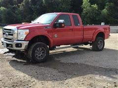 2011 Ford F350 Lariat Super Duty 4x4 Extended Cab Pickup 