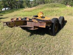 Shop Built T/A Flatbed Trailer 