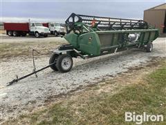 2005 John Deere 625F HydraFlex Platform Header W/Trailer 