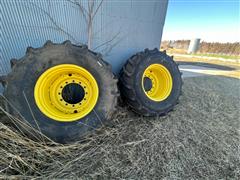 John Deere 8000 Series 600/65R28 Rims & Tires 